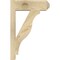 Ekena Millwork Funston Rough Sawn Craftsman Outlooker, Douglas Fir, 6"W x 16"D x 24"H OUT06X16X24FST04RDF - alternate 3